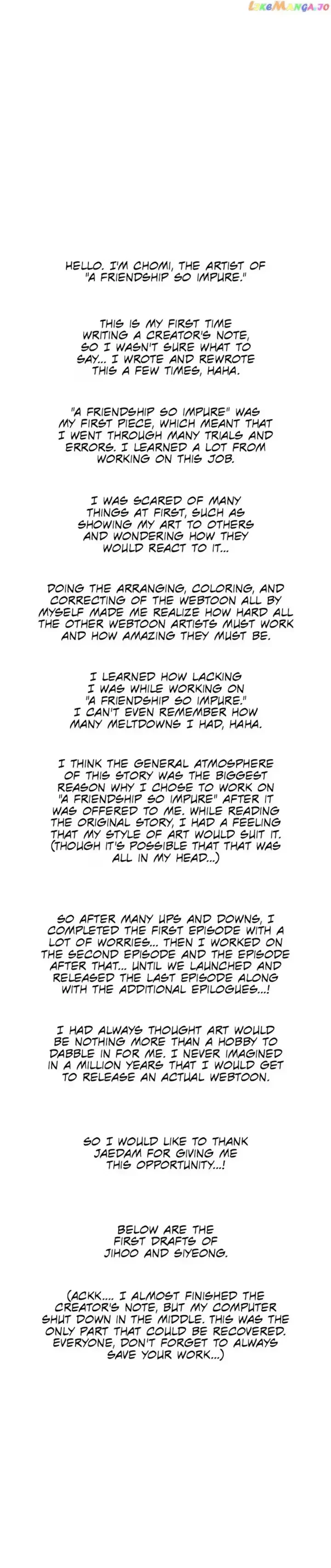 A Friendship So Impure Chapter 50, page 29