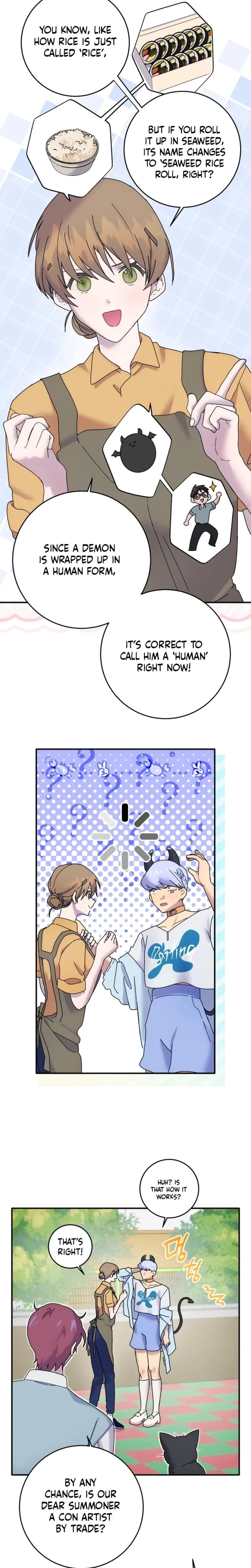 Summoning A Demon With A Sign Chapter 21, page 6