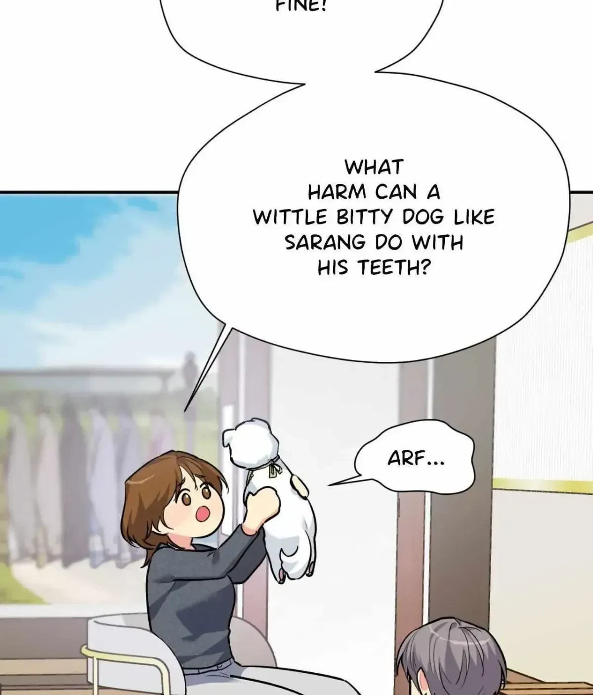 Let Me Be Your Dog Chapter 1.5, page 87