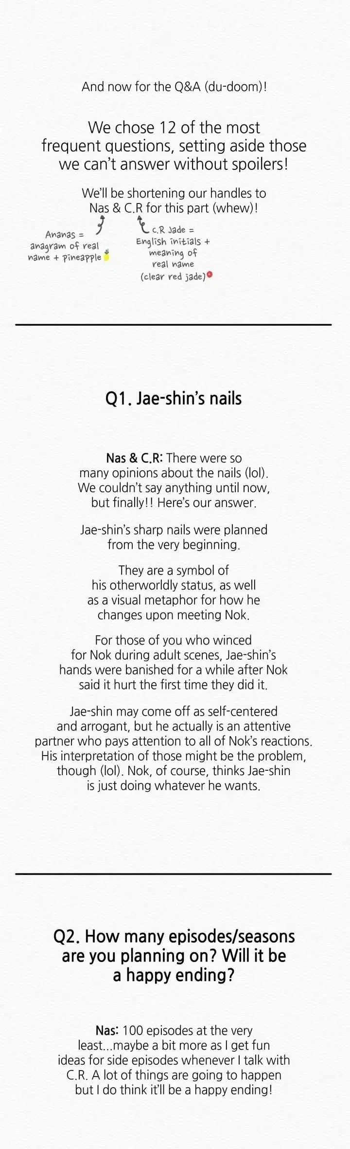 Chapter 43.01: Extra. : Creator's Note, page 8