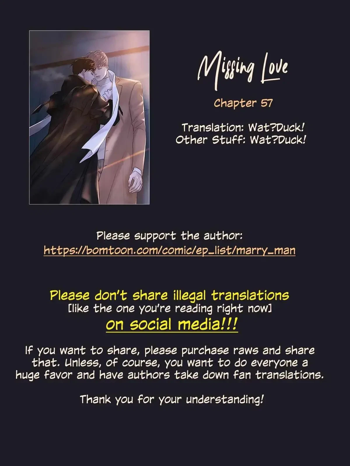Missing Love: The Marrying Man Chapter 57, page 3