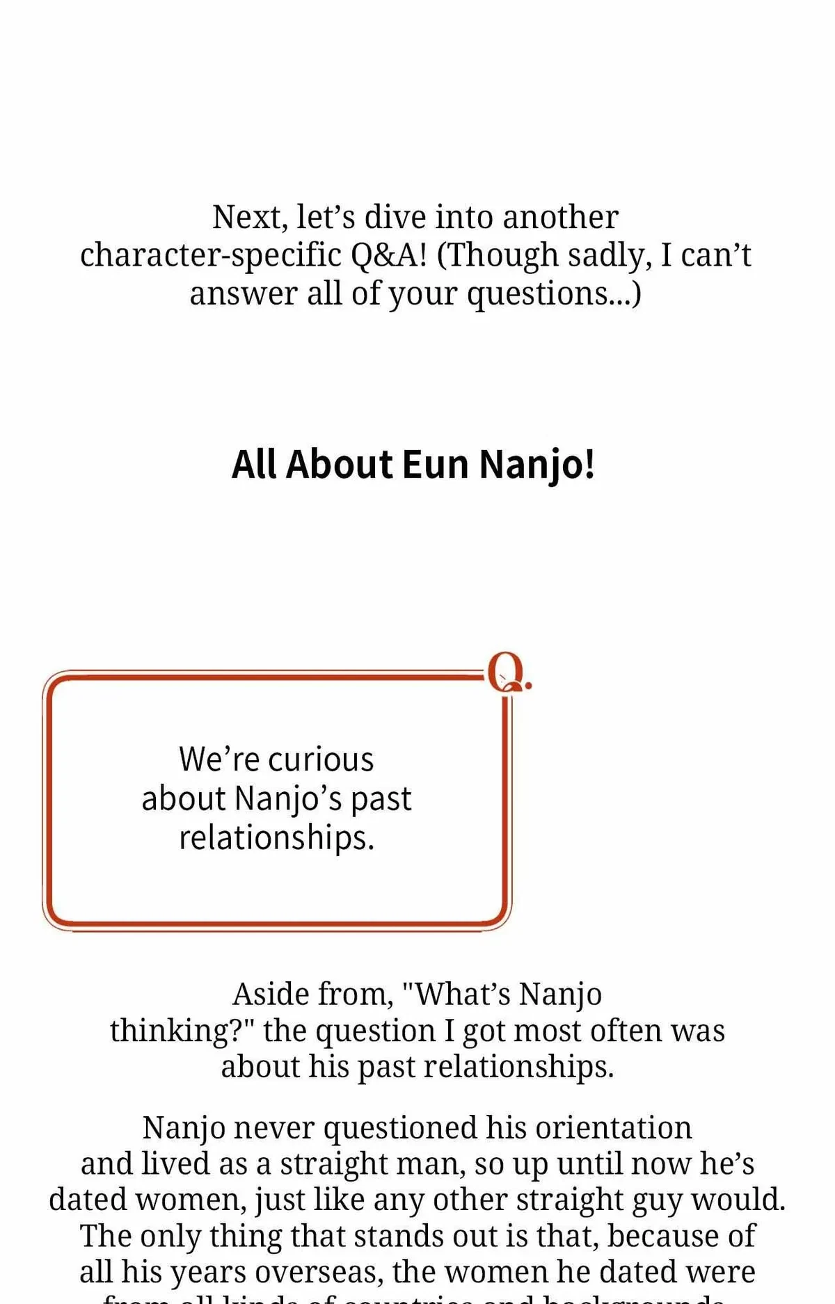 Extra. : Creator's Note, page 100