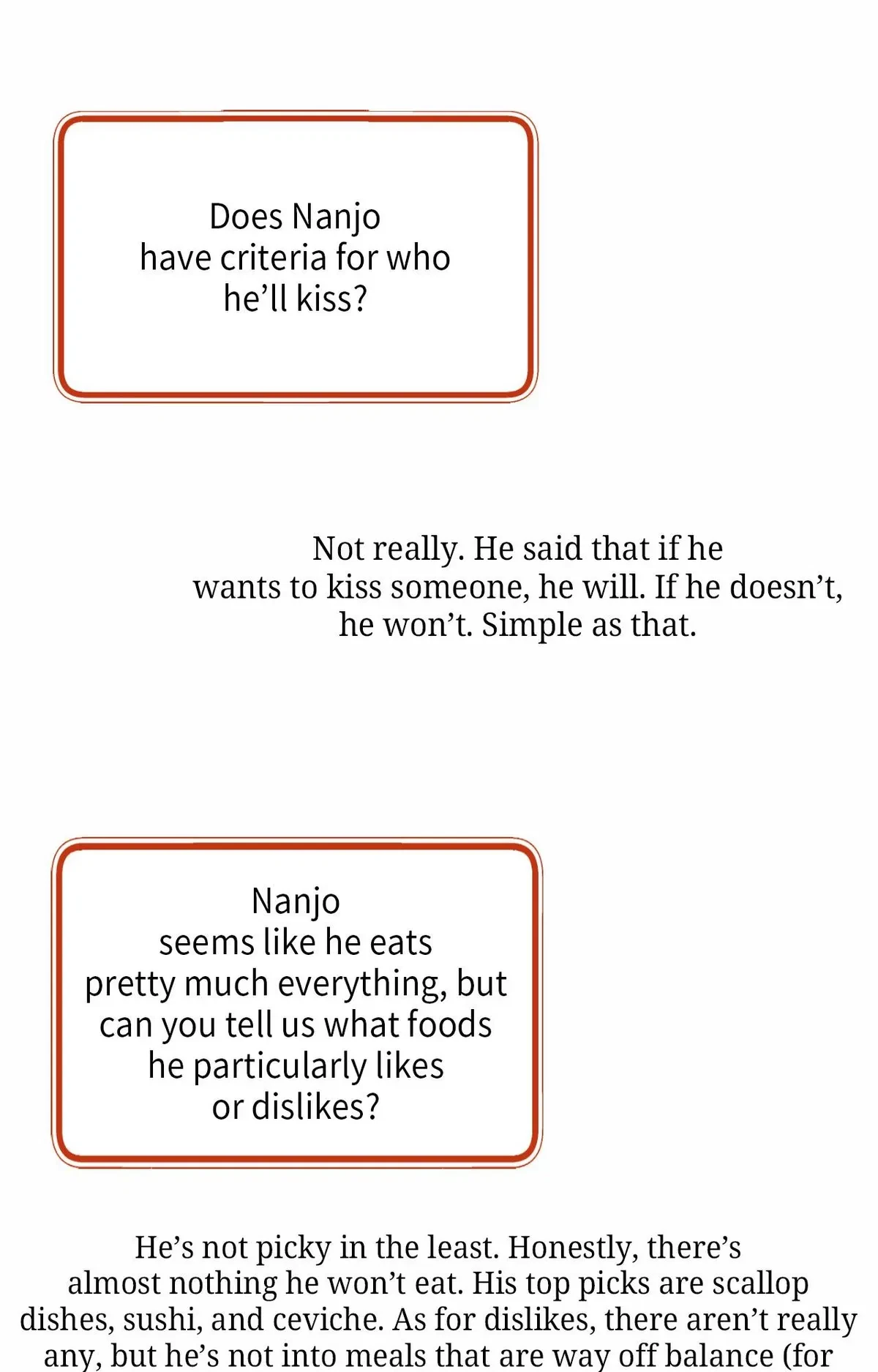 Extra. : Creator's Note, page 104