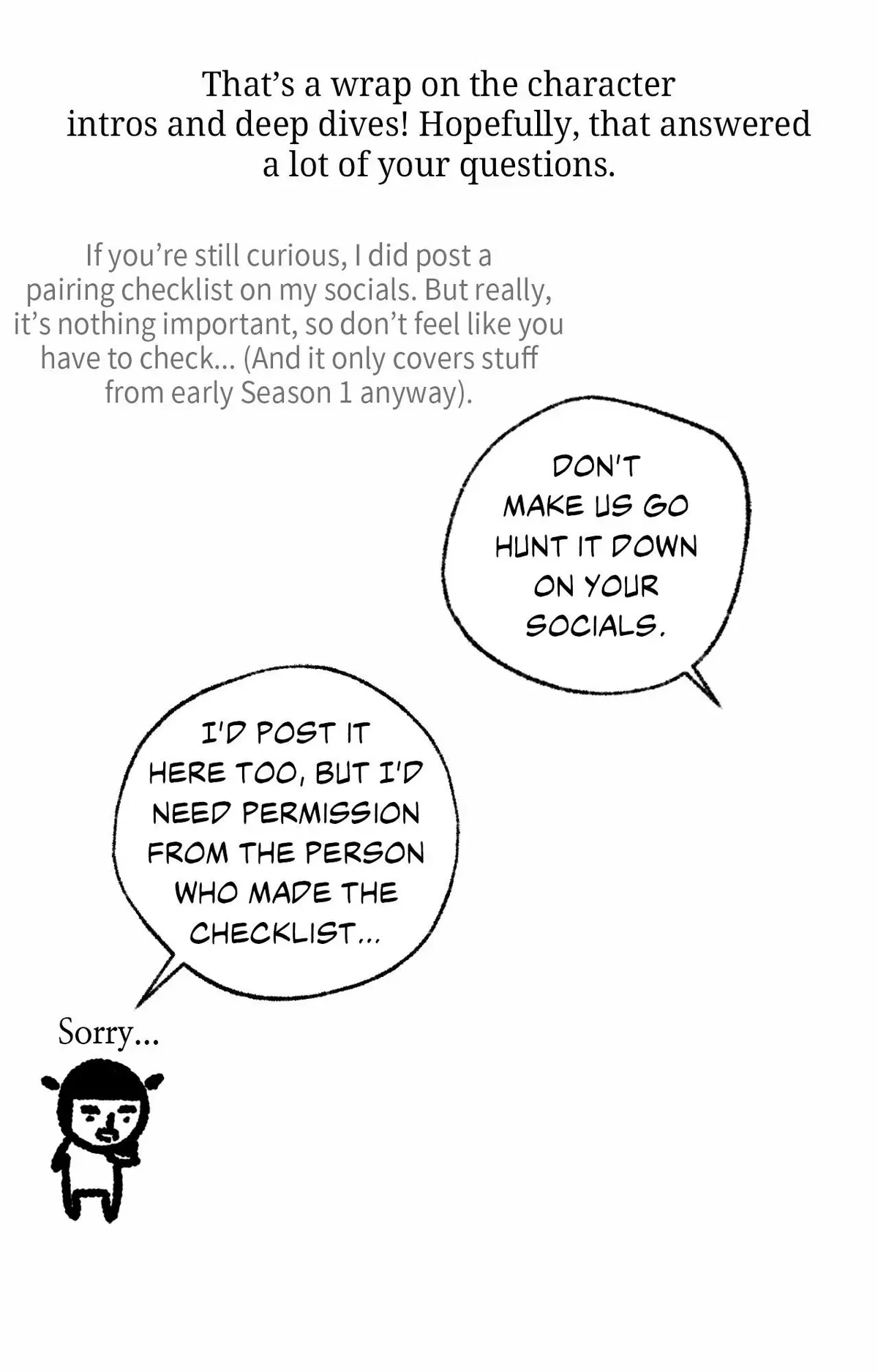 Extra. : Creator's Note, page 134