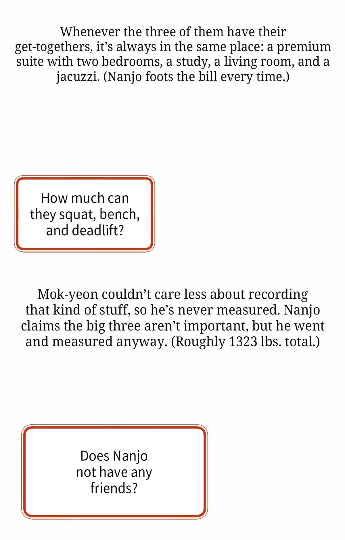 Extra. : Creator's Note, page 139