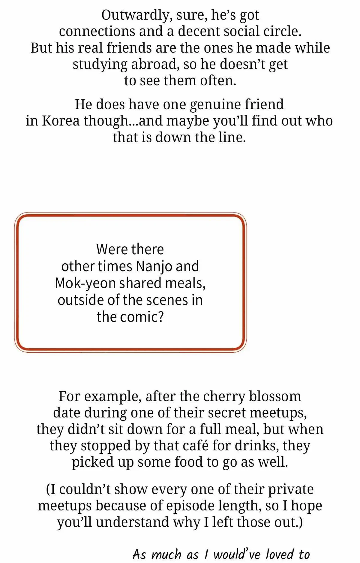 Extra. : Creator's Note, page 140