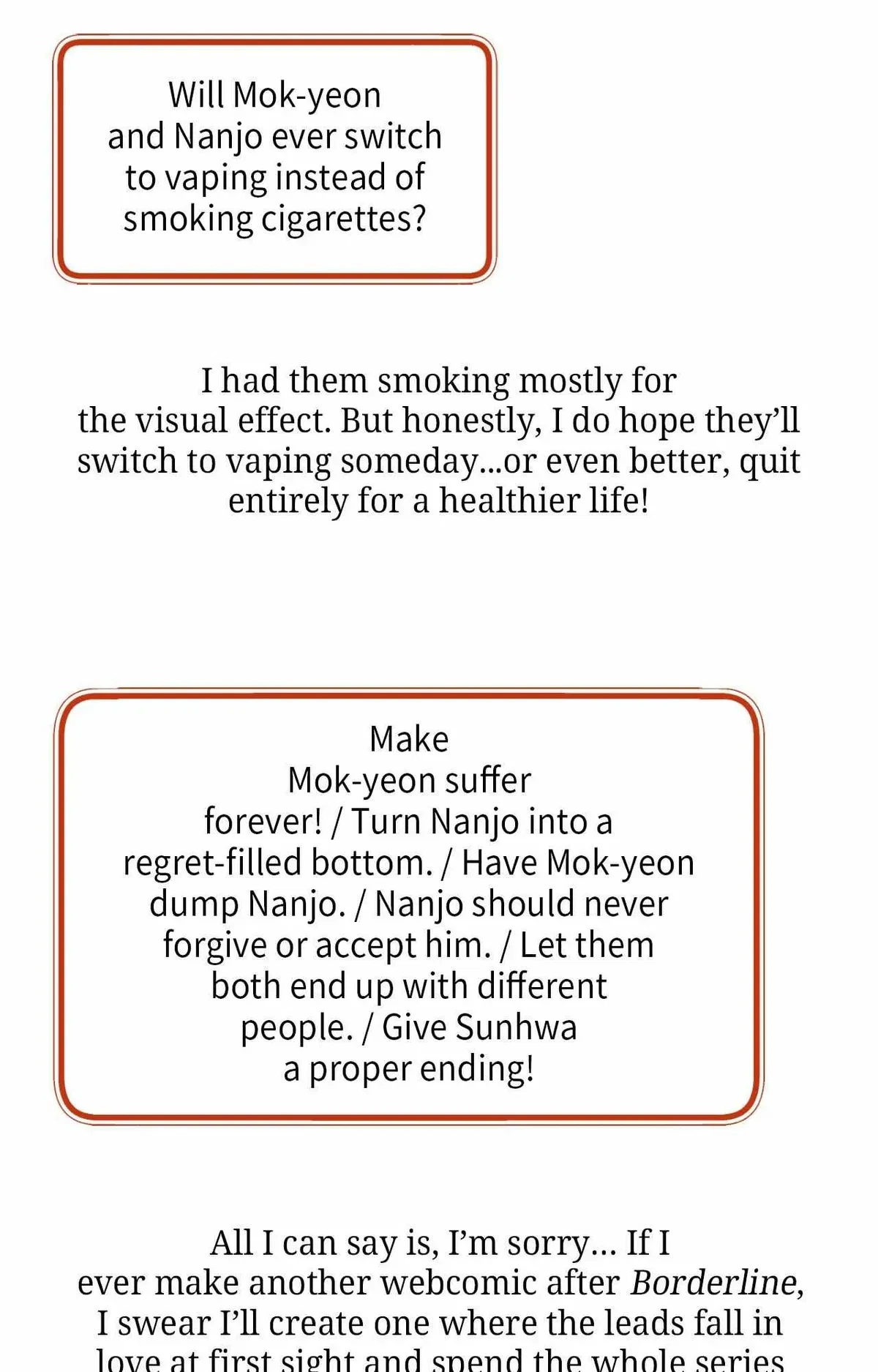Extra. : Creator's Note, page 143