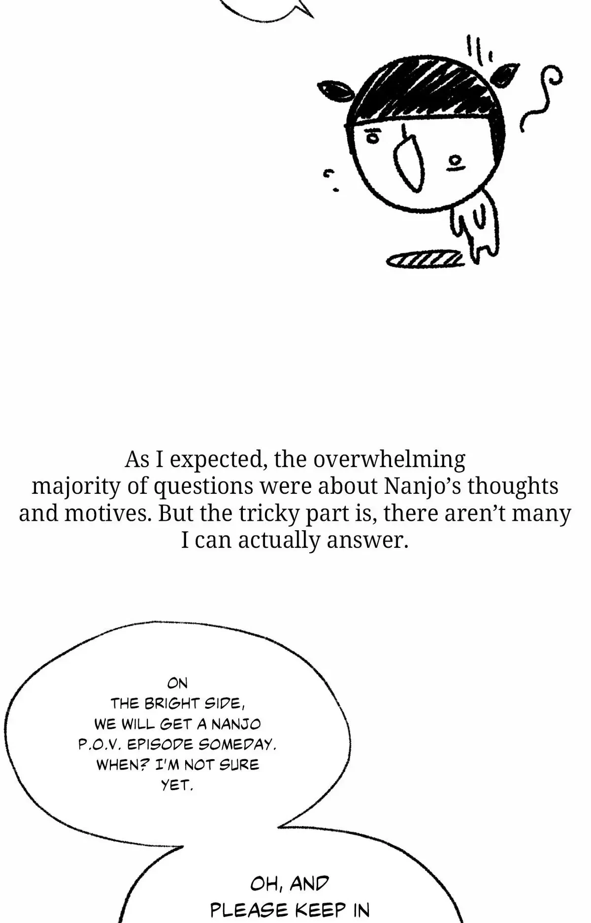Extra. : Creator's Note, page 47