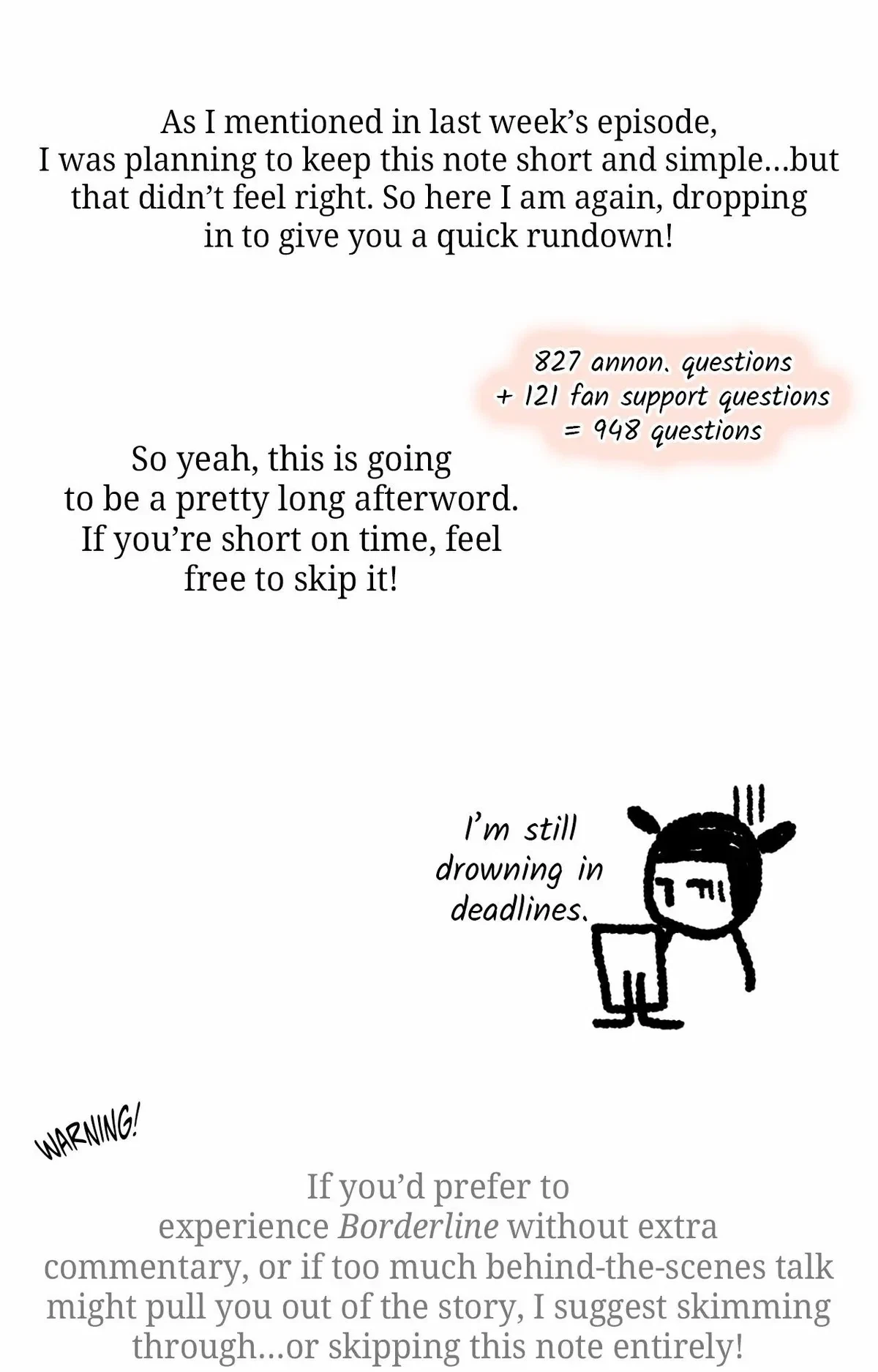 Extra. : Creator's Note, page 5