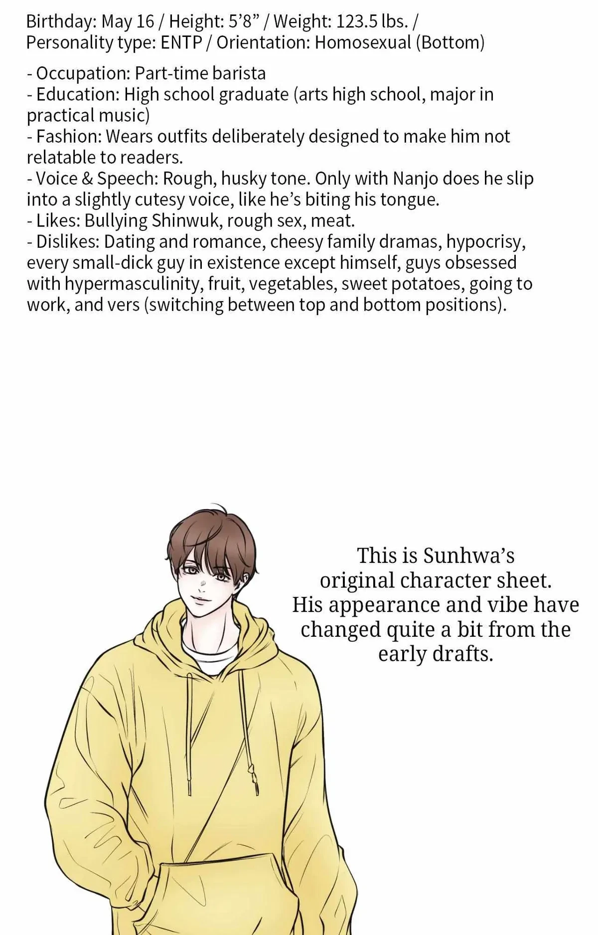 Extra. : Creator's Note, page 60