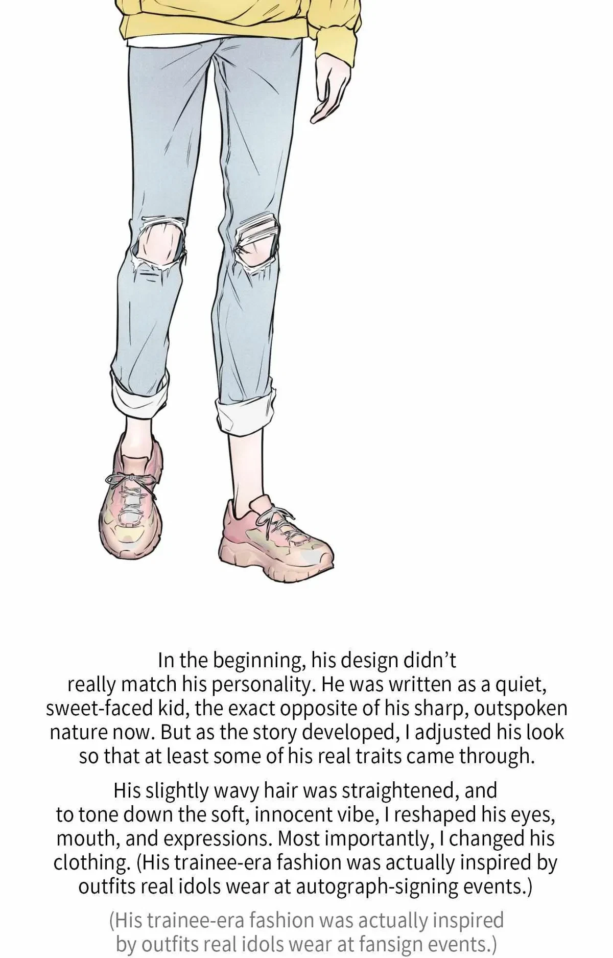Extra. : Creator's Note, page 61