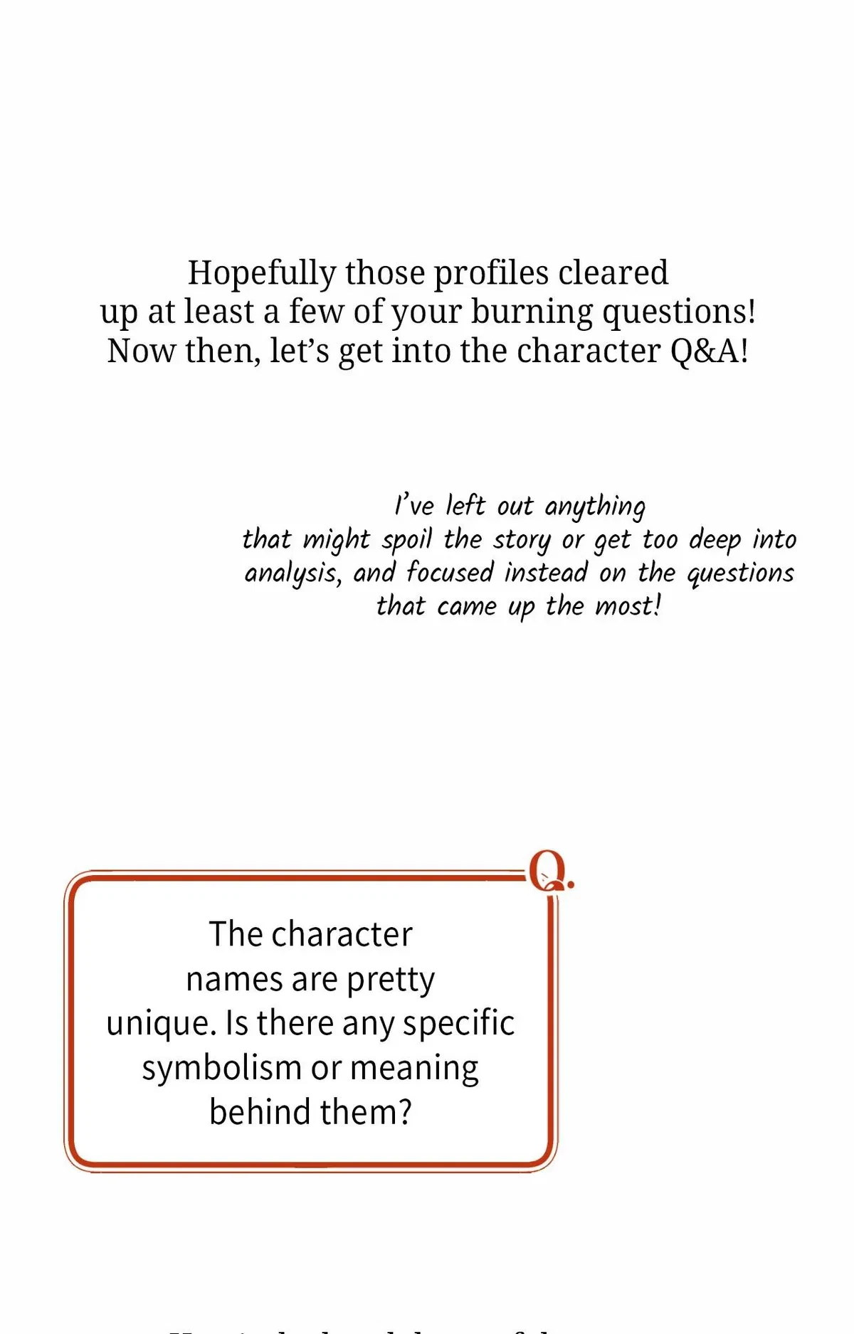 Extra. : Creator's Note, page 64