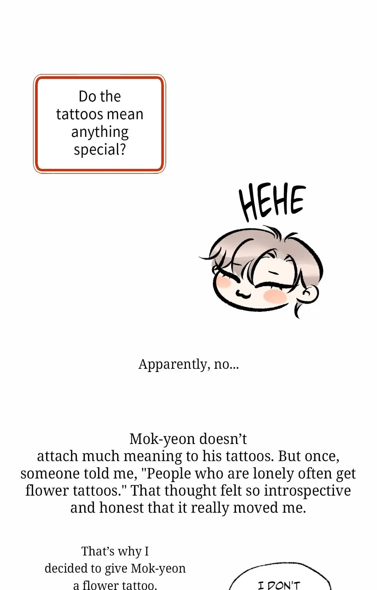 Extra. : Creator's Note, page 83