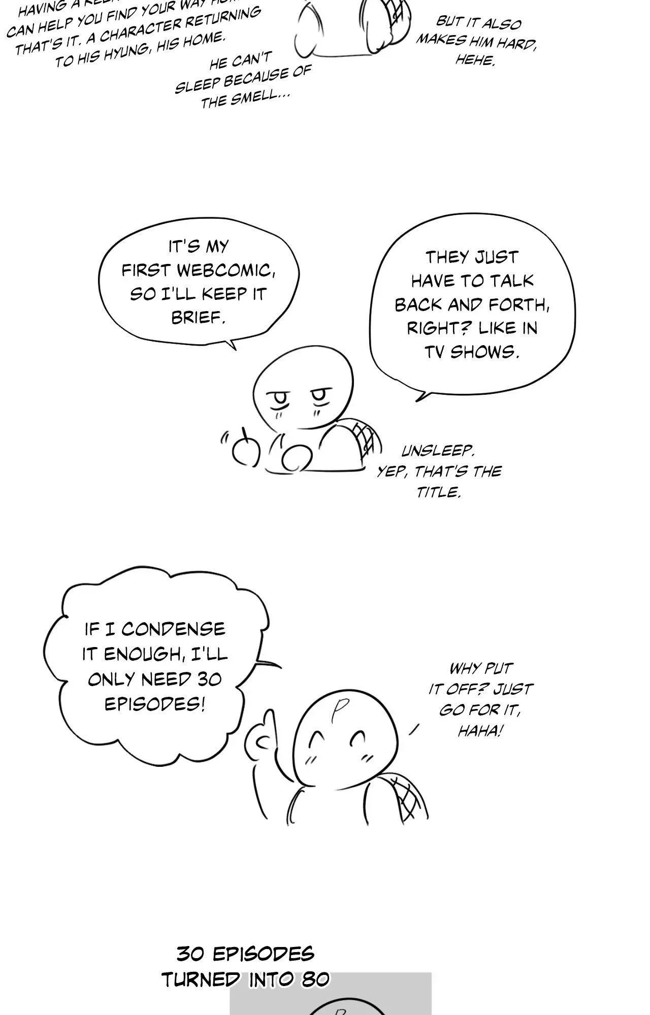 Afterword. : Creator’s Note, page 14