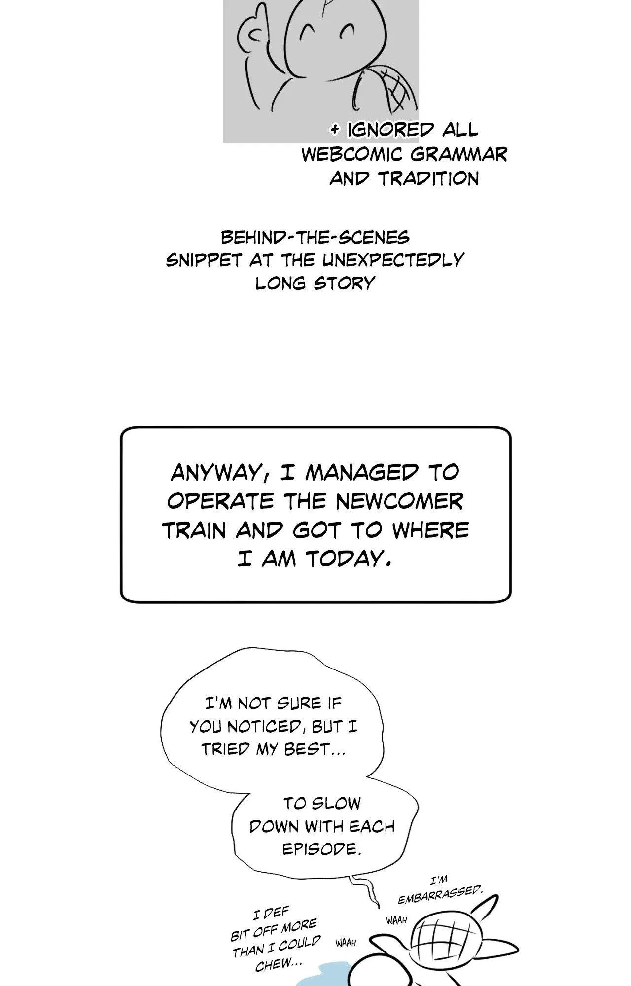 Afterword. : Creator’s Note, page 15