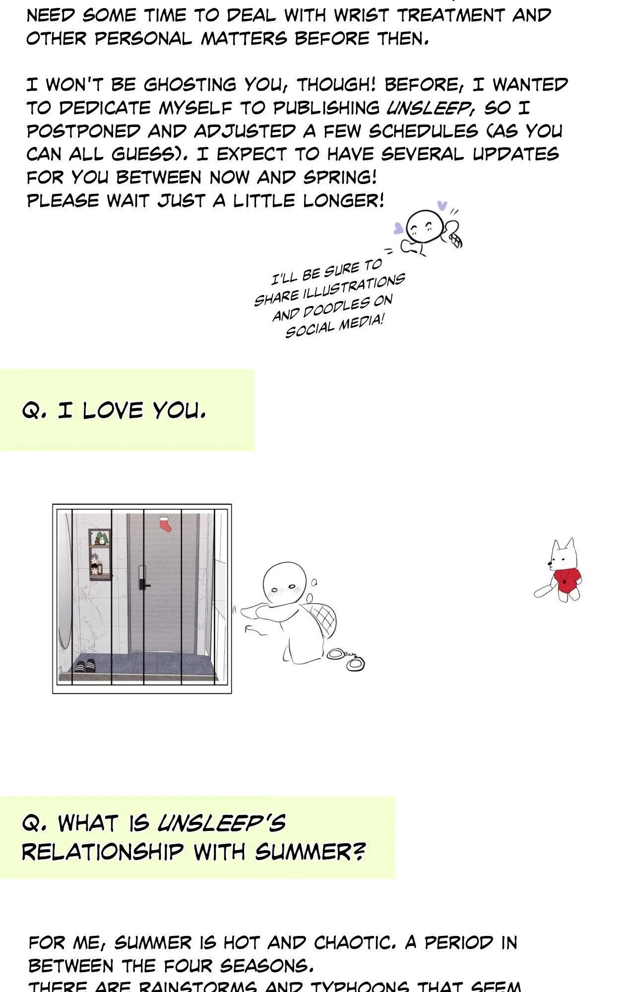 Afterword. : Creator’s Note, page 20