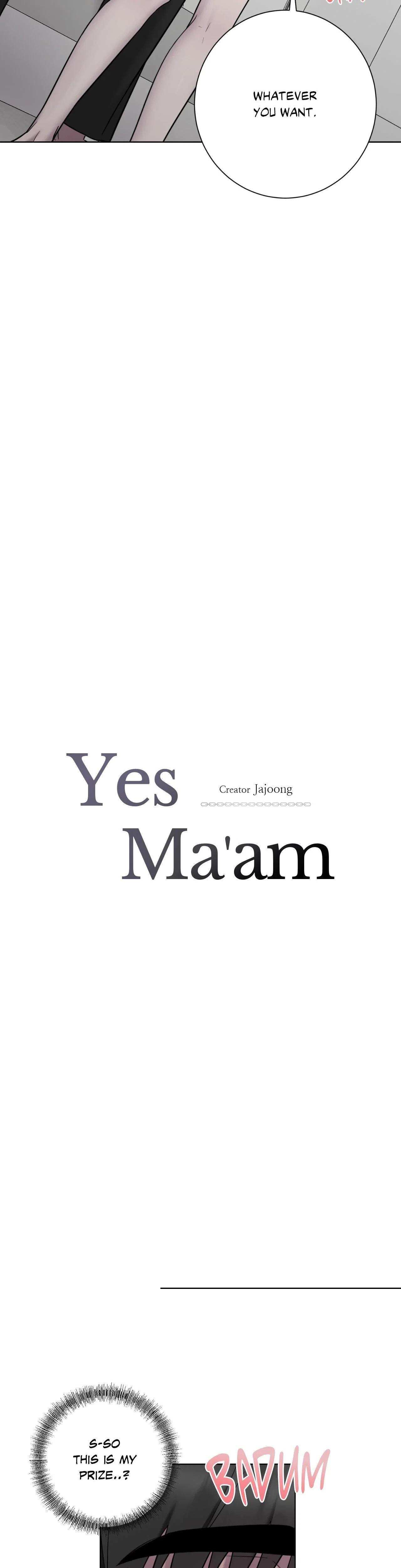 Yes Ma'am Chapter 16, page 14