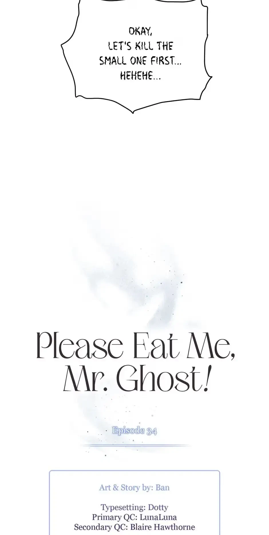 Please Eat Me, Mr. Ghost! Chapter 34, page 20