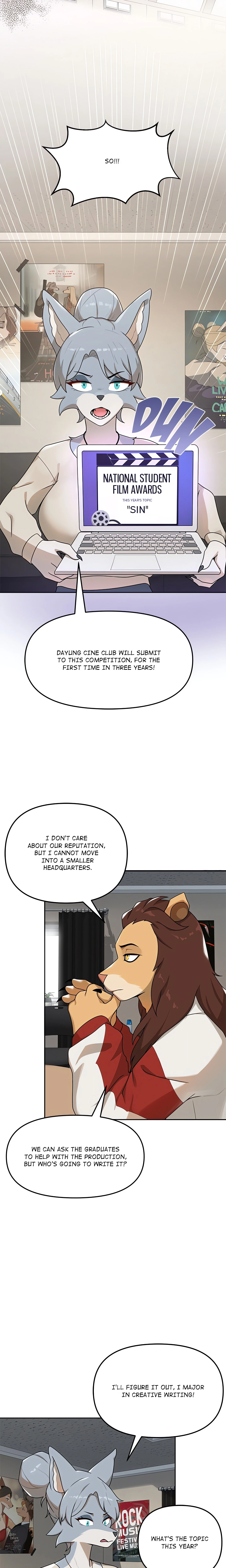 Paws On Campus Chapter 1, page 8