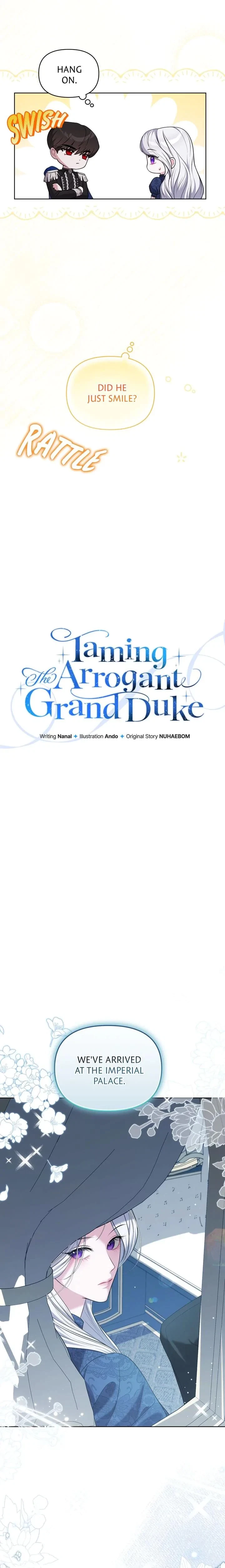 Taming The Arrogant Grand Duke Chapter 9, page 5
