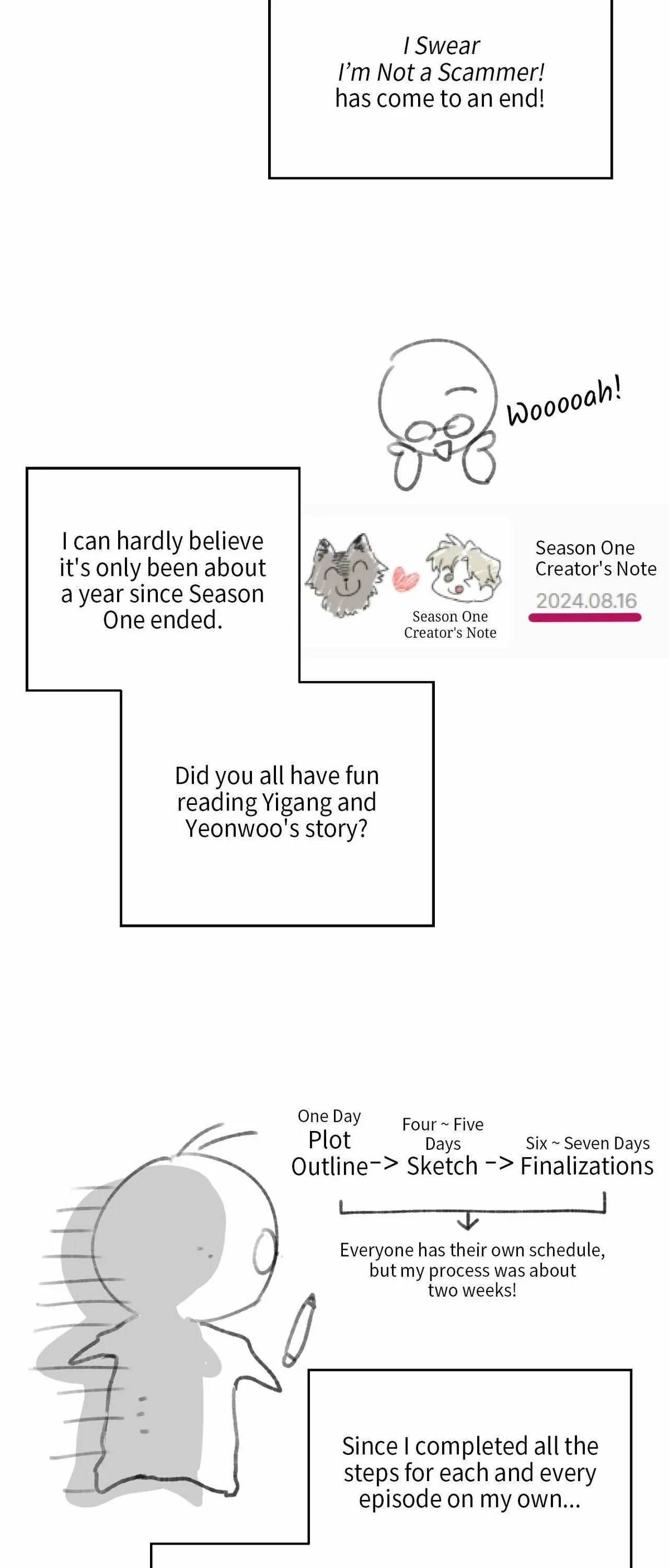 I Swear I'm Not A Scammer! Chapter 45.5, page 3