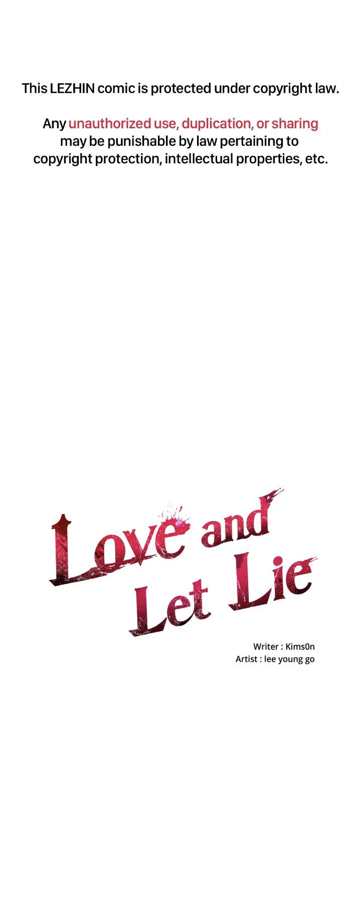 Love And Let Lie Chapter 10, page 2