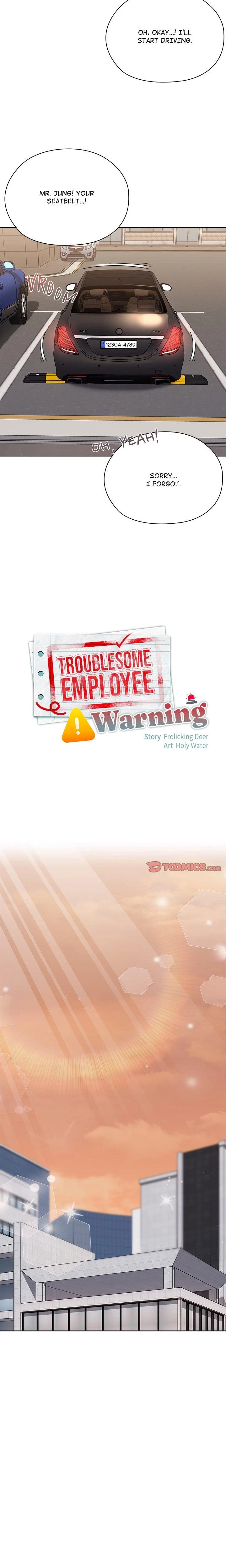 Troublesome Employee Warning Chapter 61, page 21