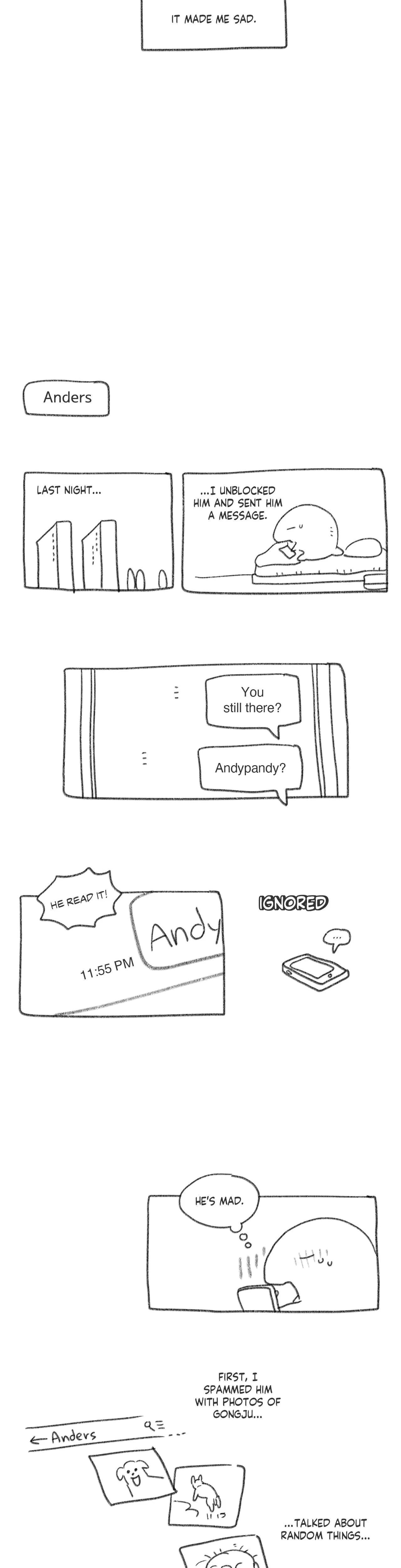 Nora Swipes Right Chapter 200x5 - Creator Note, page 8