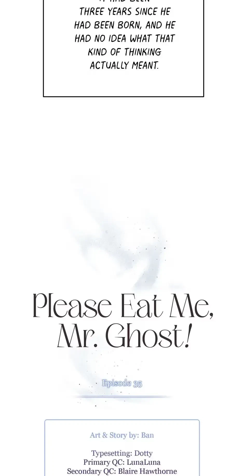 Please Eat Me, Mr. Ghost! Chapter 35, page 46