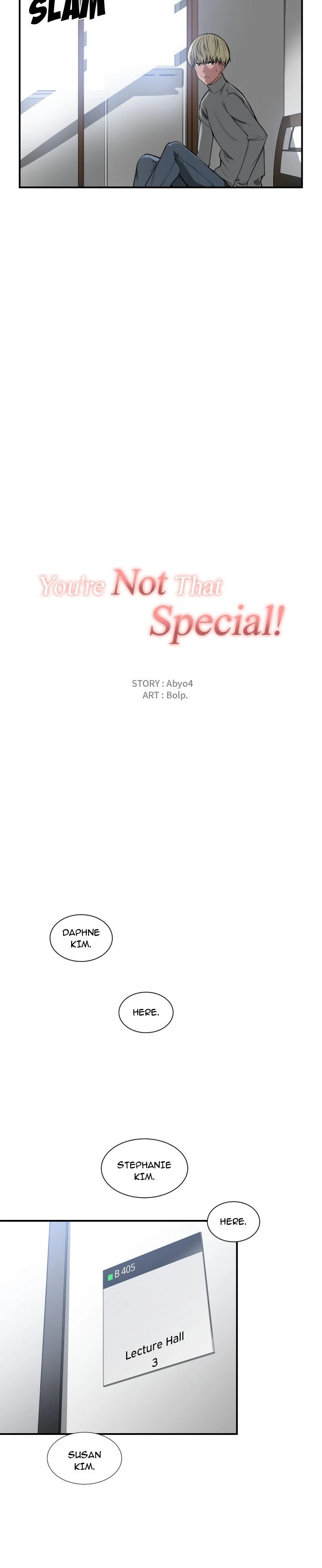 Chapter 2 - You're Not That Special!, page 5