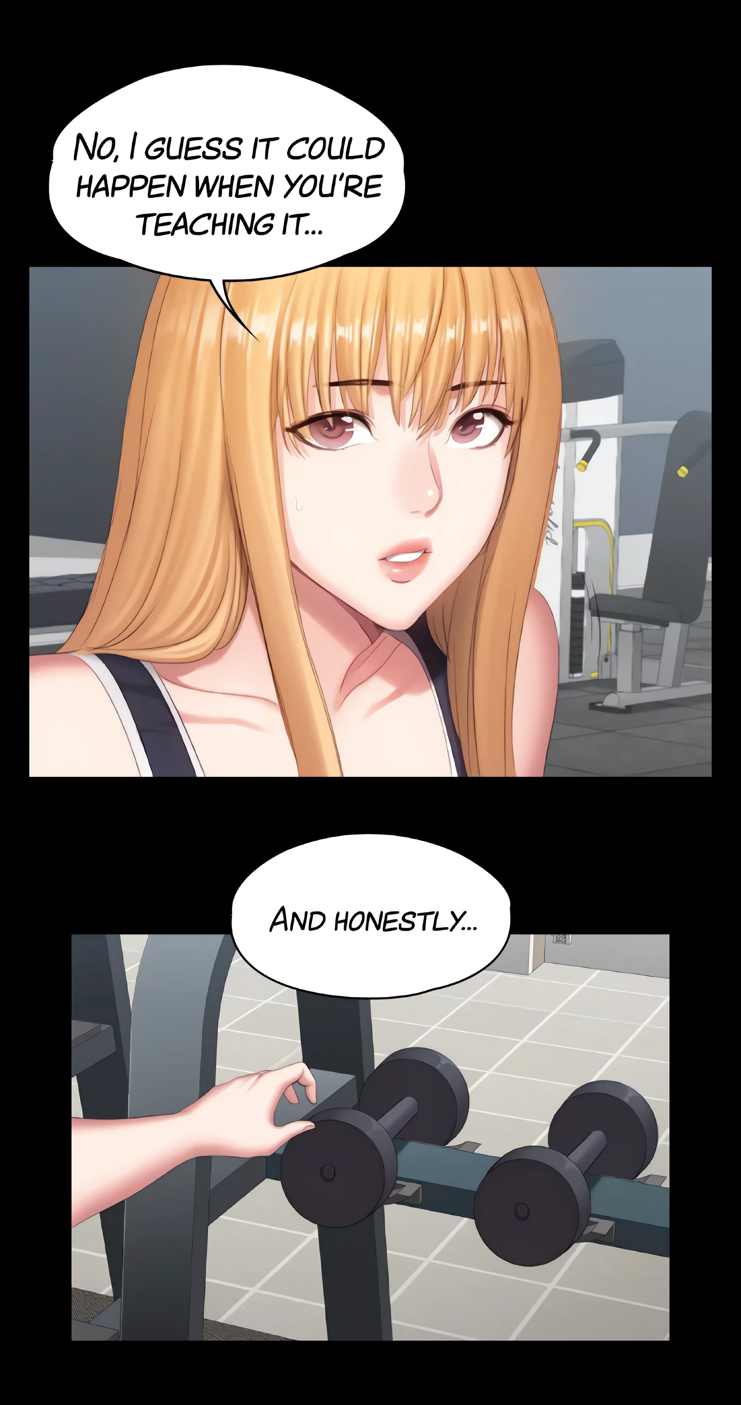 Fitness Chapter 74 (Uncensored), page 36