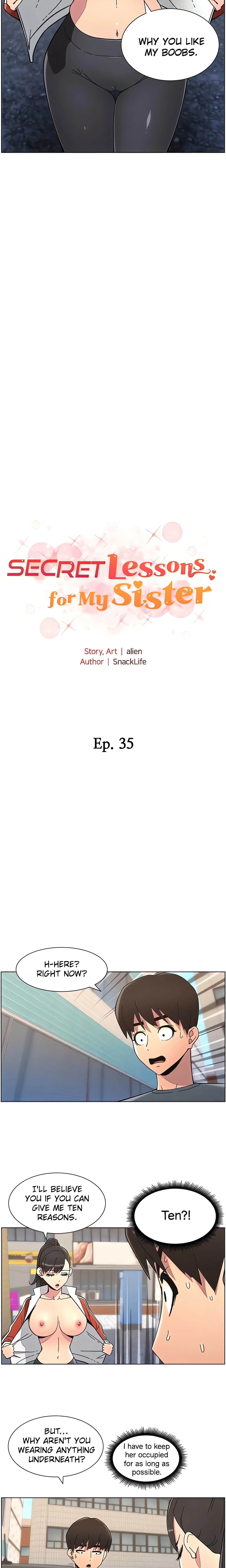 Chapter 35 - 10 reasons for fucking my sister outdoors, page 2