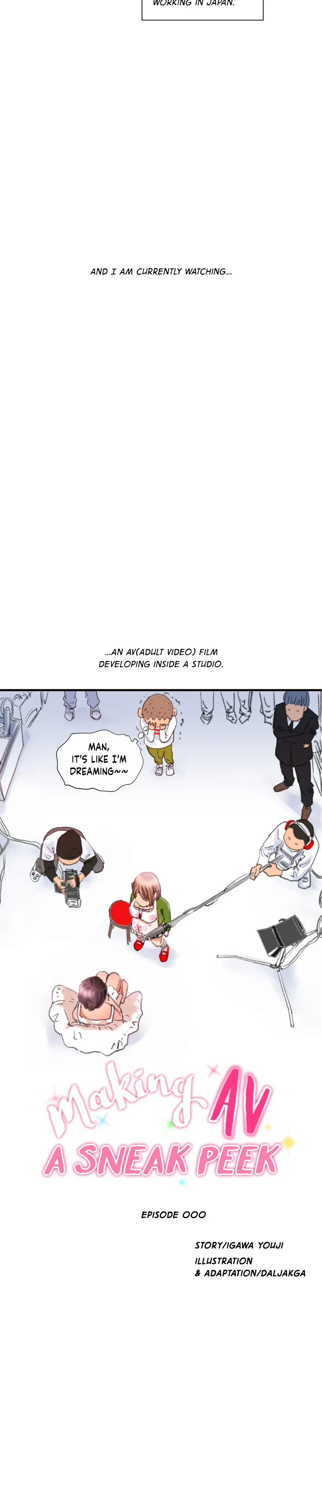 Making AV: A Sneak Peek Chapter 0, page 4