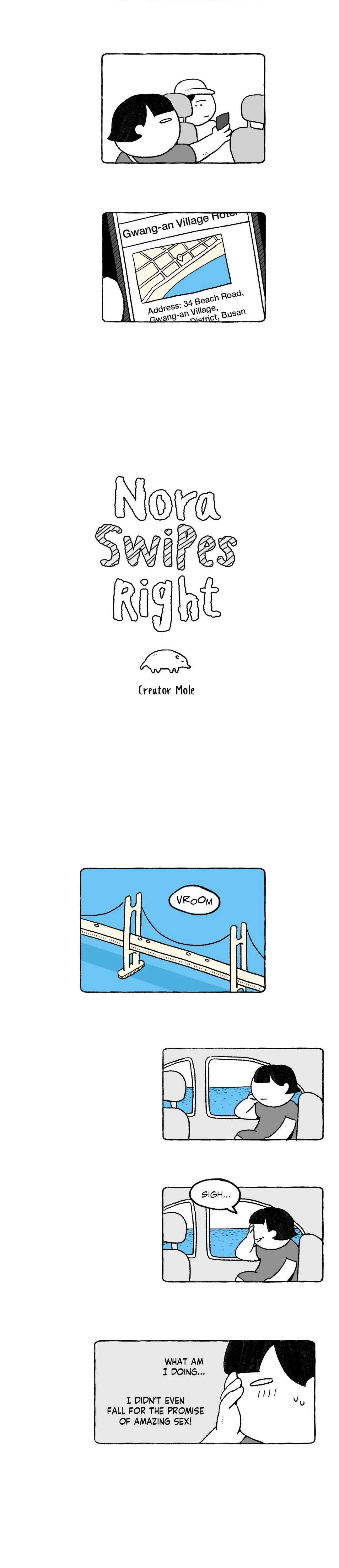 Nora Swipes Right Chapter 2, page 2