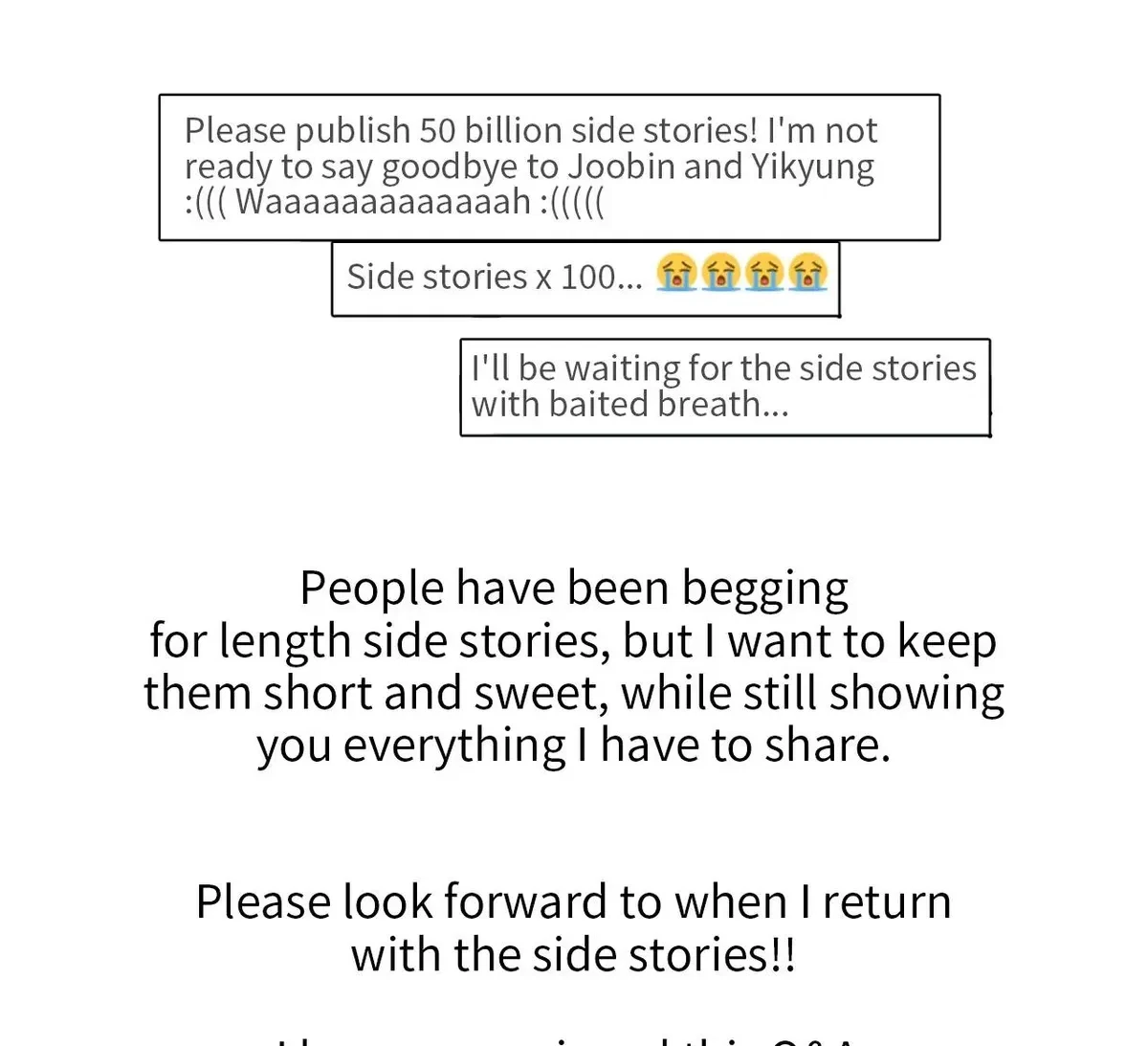 Extra. : Creator's Note, page 35
