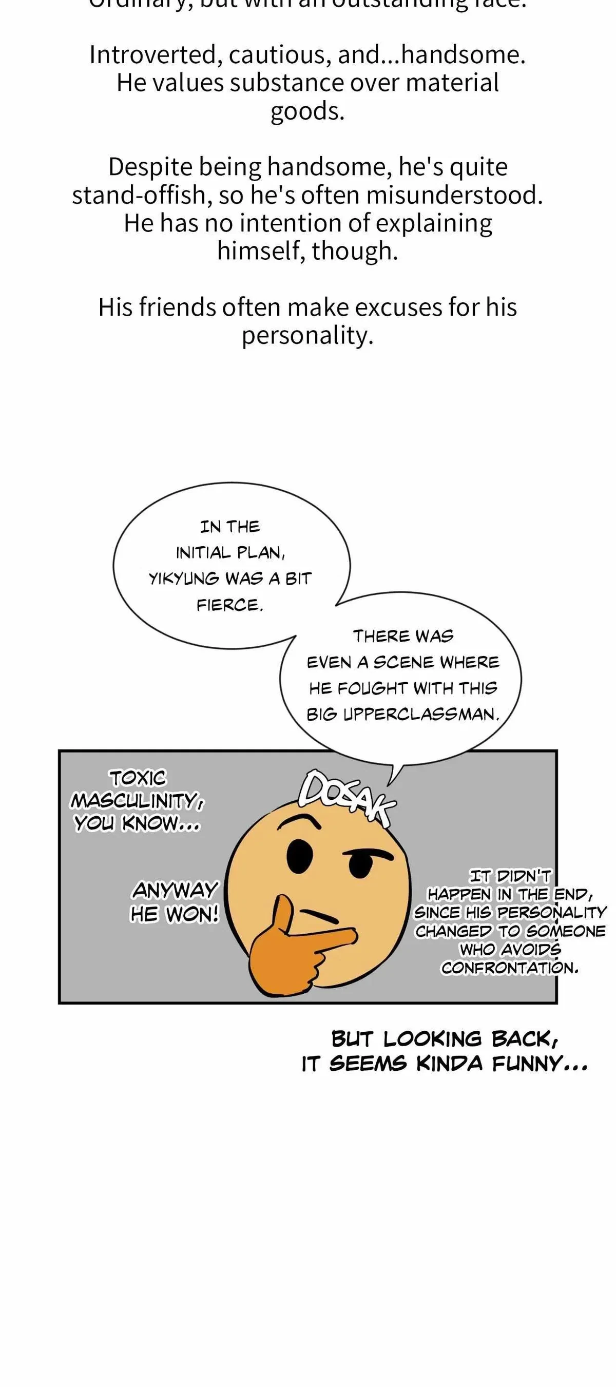 Extra. : Creator's Note, page 8