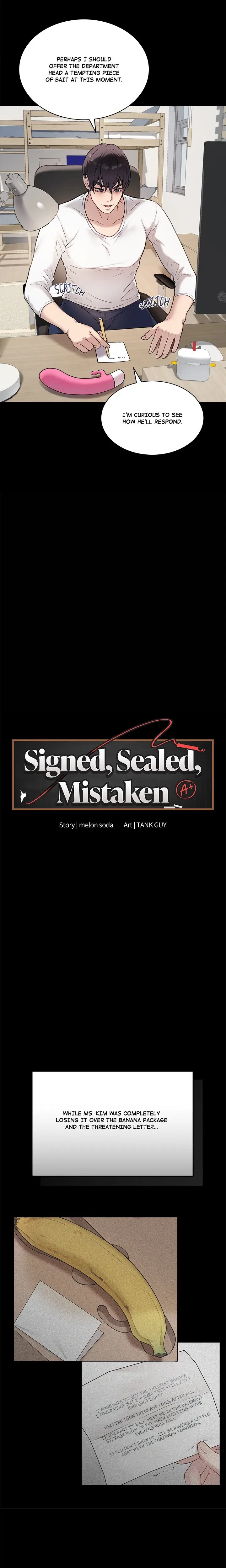 Signed, Sealed, Mistaken Chapter 3, page 5