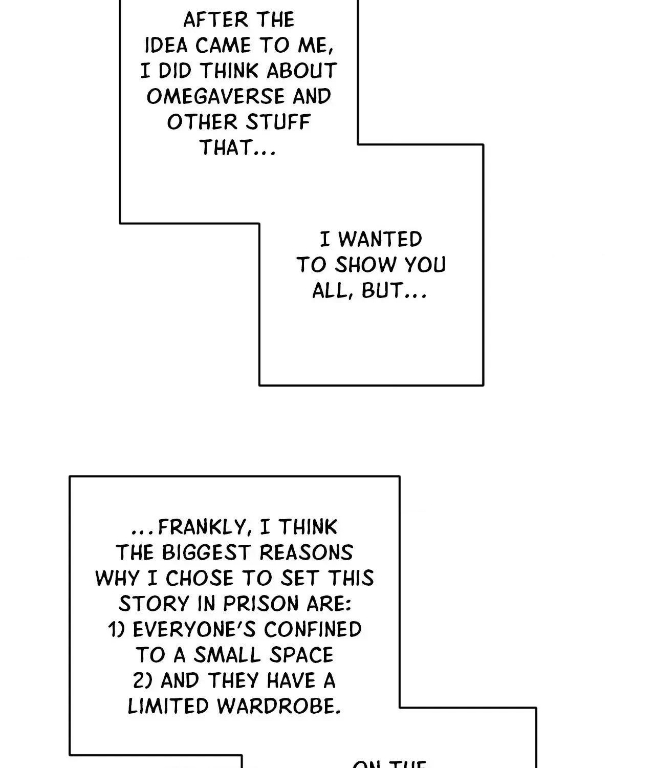 Creator's Note, page 11