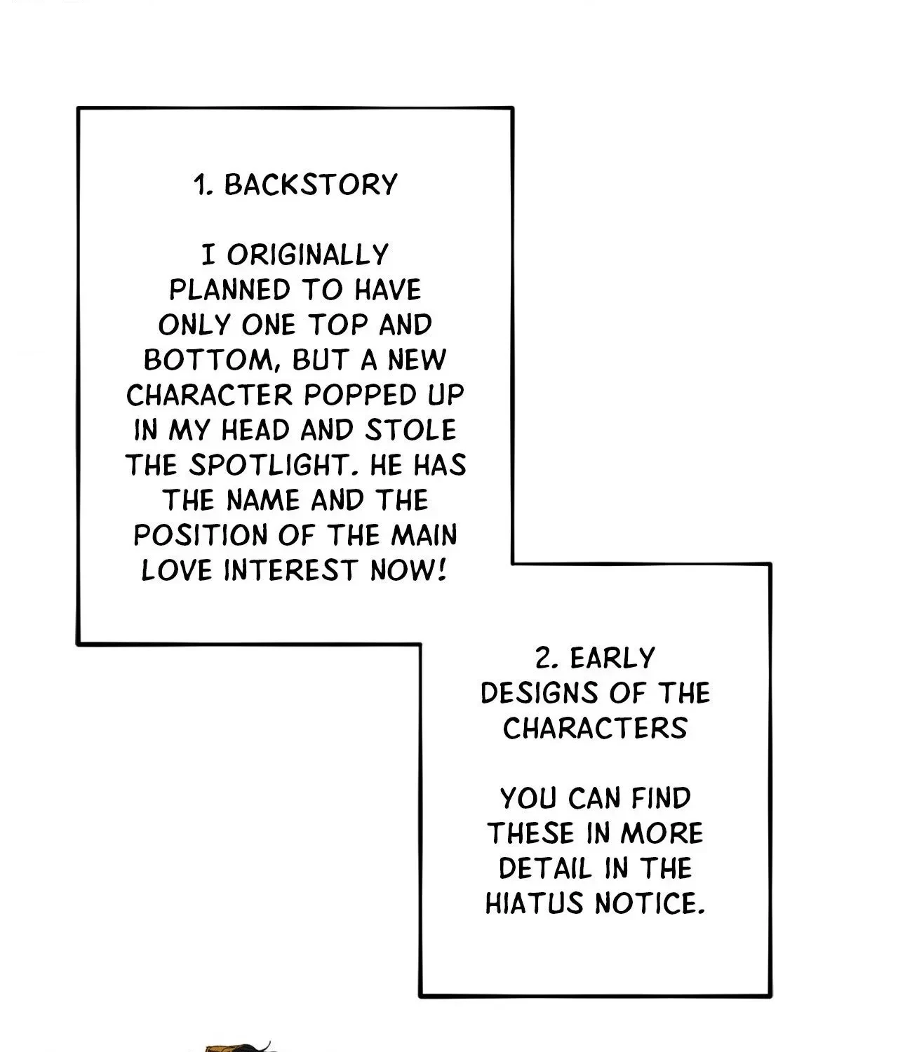 Creator's Note, page 23