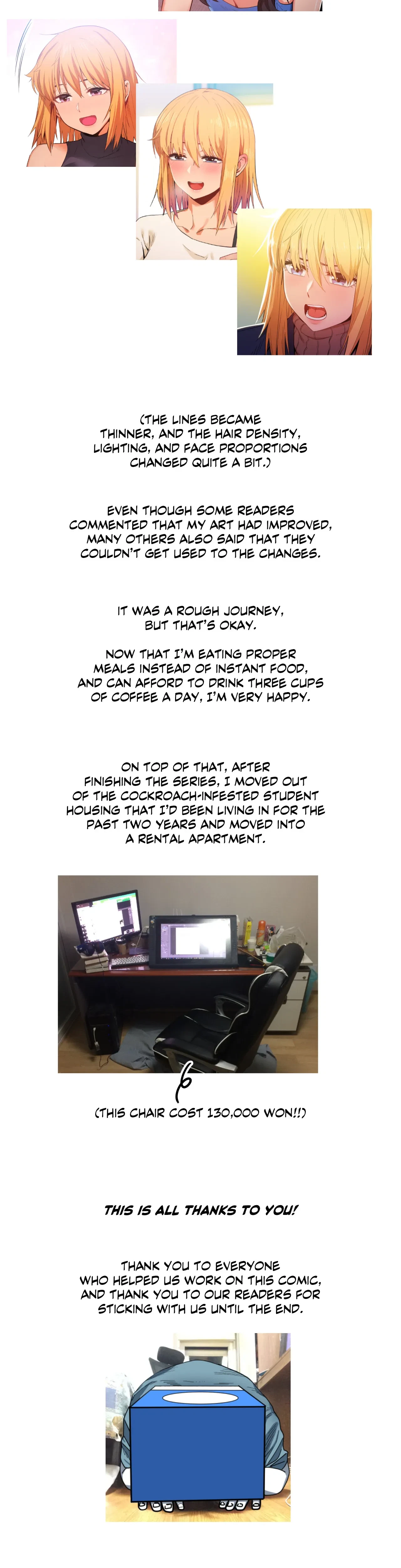 Solmi's Channel Chapter 50x1 - Creator's Note, page 11