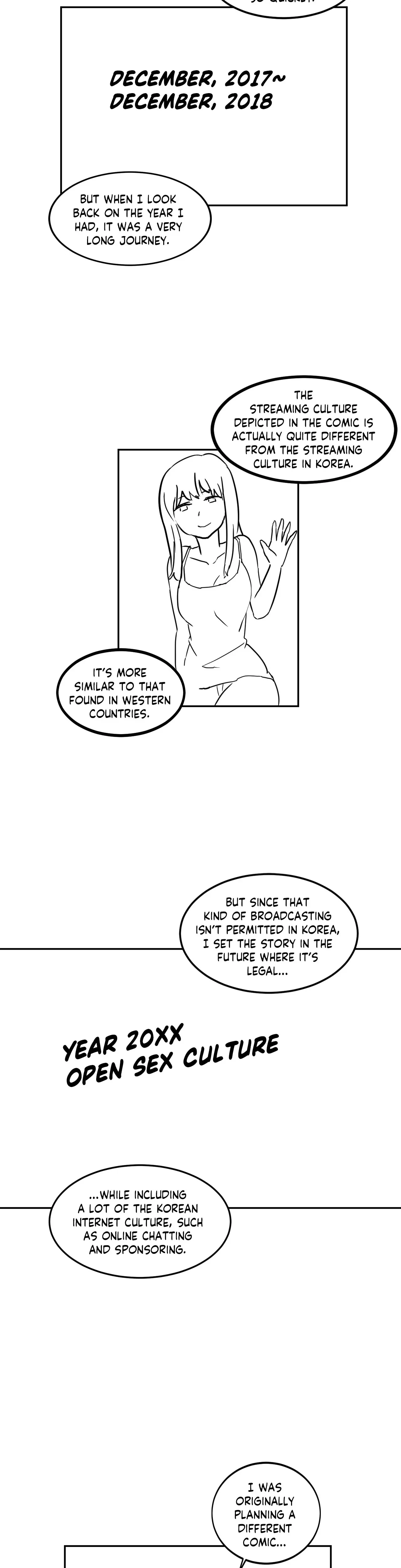 Solmi's Channel Chapter 50x1 - Creator's Note, page 2