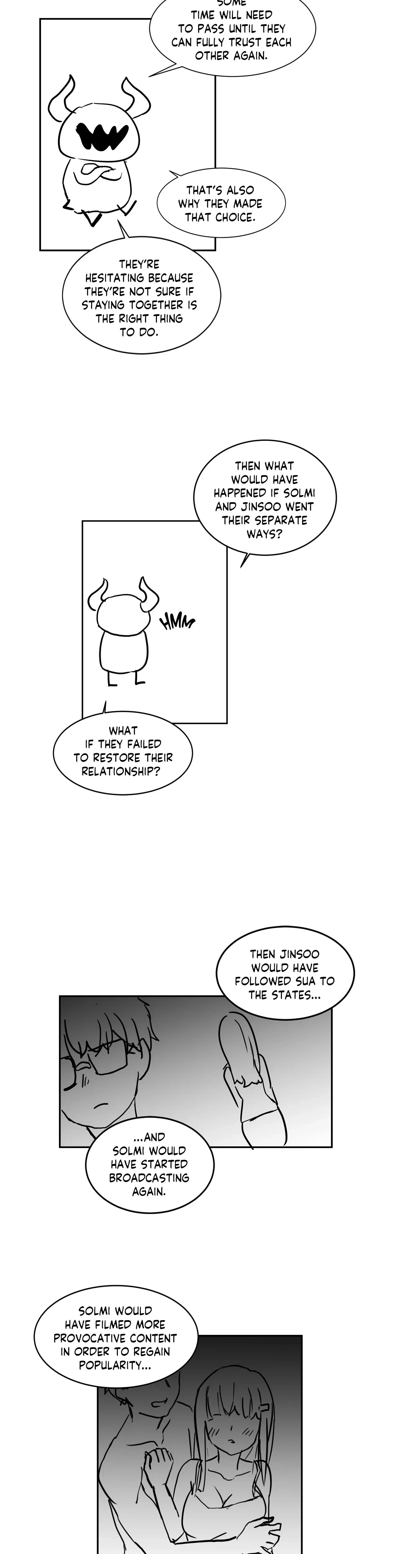 Solmi's Channel Chapter 50x1 - Creator's Note, page 5
