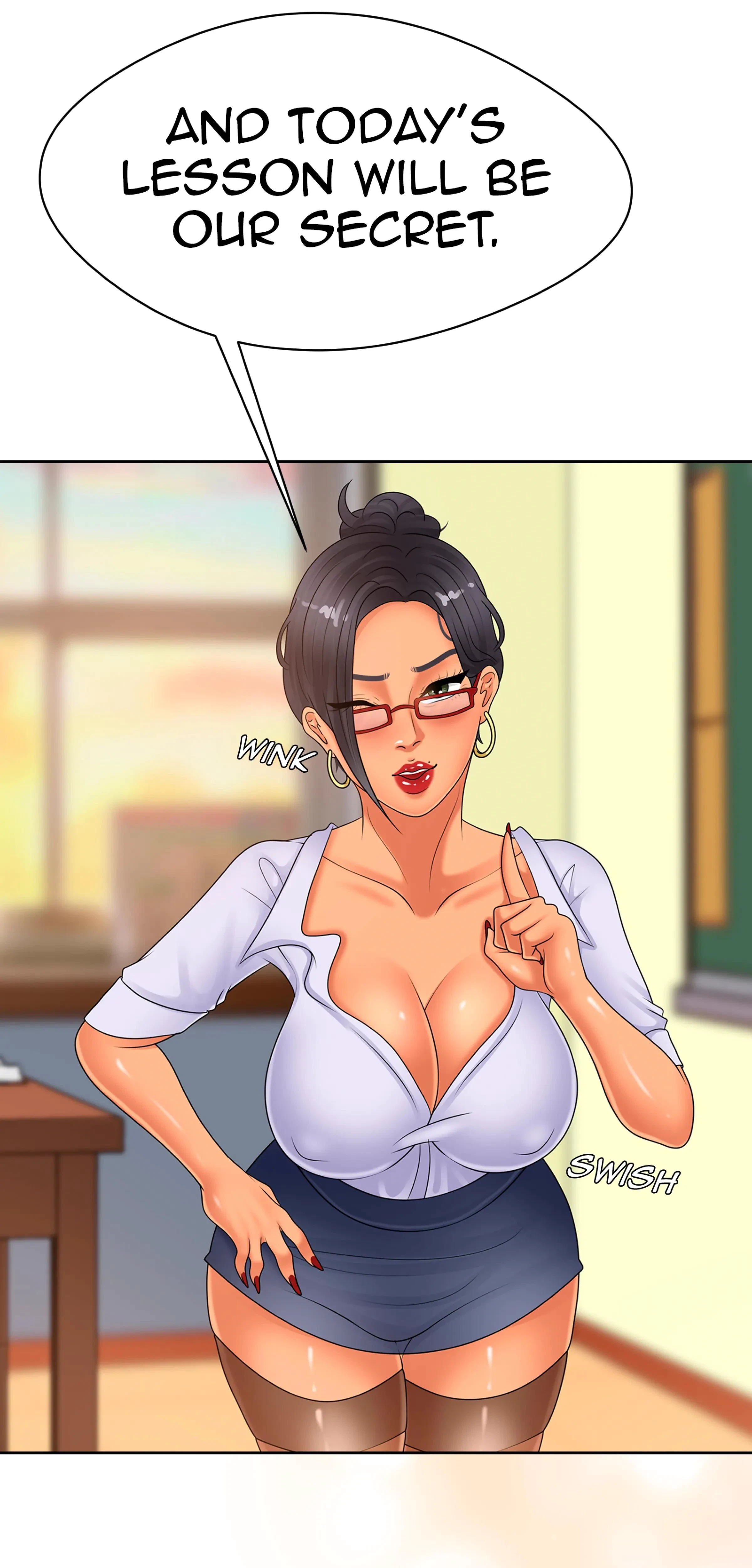 She Teaches Me A Lot Chapter 10, page 33